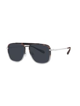BOLON - Men Blue Grey Aviator Sunglasses with Polarised and UV Protection (54)