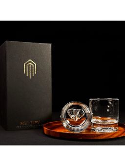 Melbify - Plain Elephant Whiskey Glass Gift Set (300ml)