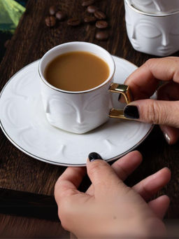 Smokey Cocktail - Buddha Cup Saucer