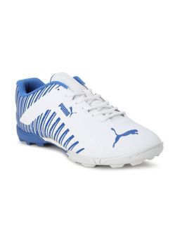 Puma - Evospeed Jr V2 Boys White Cricket Shoes