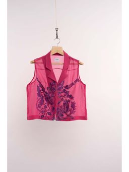 nona - Pink Lehr Sleeveless Shirt