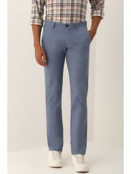 Allen Solly - Men Grey Slim Fit Solid Casual Trouser