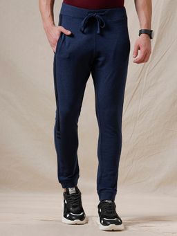 WROGN - Men Knit Navy Blue Jogger