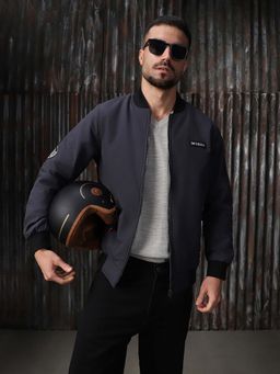 High Star - Men Polyester Relaxed Fit Full Sleeves Jacket