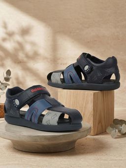 Bubblegummers - Boys Navy Blue Closed Toe Casual Sandals