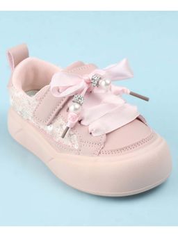 KIDLINGSS - Girls Pink Sneakers