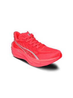 Puma - Deviate NITRO 4 Women Red Running Shoes
