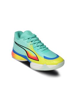 Puma - Women Blue Stewie 5 Turbo Lightweight Basketball Shoes