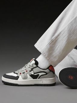 The Souled Store - Women Tokyo Grey Low Top Sneakers