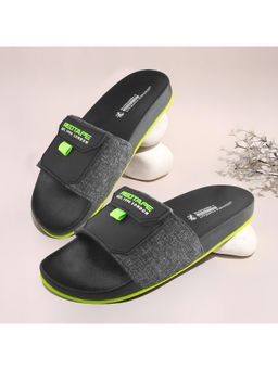 Red Tape - Men Green PU Comfort Sliders