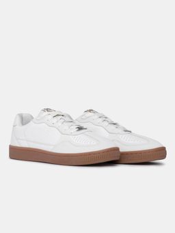 WROGN - Men White Sazerac Marble Sneakers