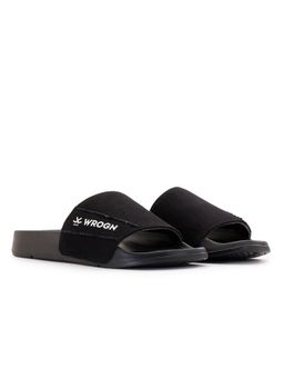 WROGN - Men Black Pitch Sliders