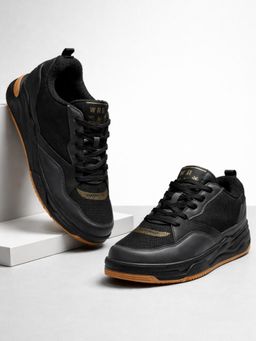 WROGN - Men Black Manhattan Sneakers