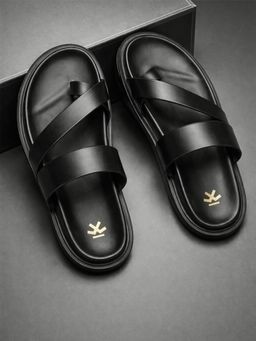 WROGN - Men Black Axis Sandals