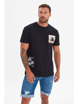 Trendyol - Man Black T-Shirt