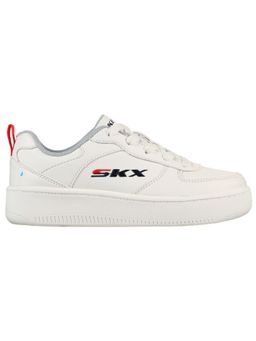 SKECHERS - Boys Sport Court 92 White Casual Shoes