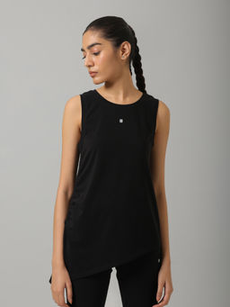NeceSera - AirSupima Black Ruched Snug T Shirt
