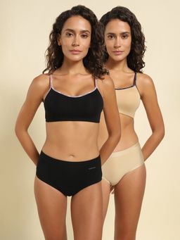 Van Heusen Woman Lingerie and Athleisure - Seamless Non Padded Bralette Candied (Pack of 2)