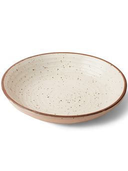 Claymistry - Whispering Sands Pasta Ivory Bowl