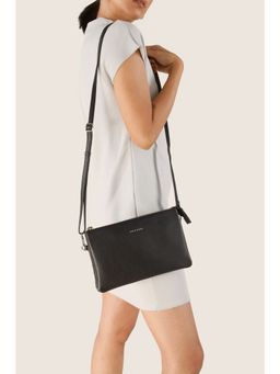 Tan and Loom - Commuter's Sling Bag Black