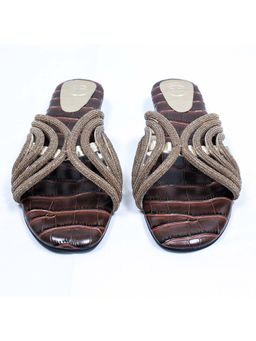 Sana K Luxurious Footwear - Brown Gema Sandals
