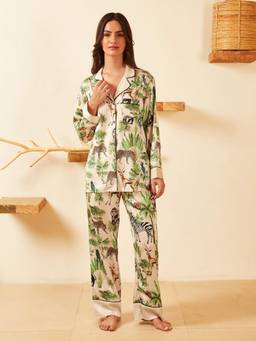 Dusk Attire - Caden Shirt With Pyjama