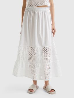 United Colors of Benetton - Women Self Design Skirt