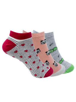 Mint & Oak - Women Feminine Flare Socks (Pack of 3)