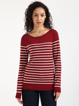 Tommy Hilfiger - Women Stripes Printed Sweater