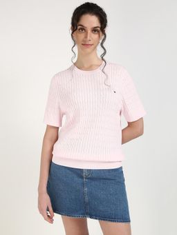 Tommy Hilfiger - Women Pink Color Sweater