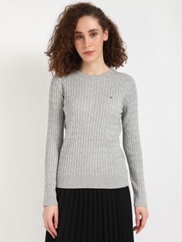 Tommy Hilfiger - Women Grey Color Sweater