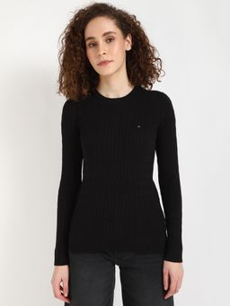Tommy Hilfiger - Women Black Color Sweater