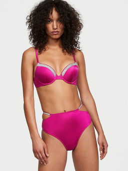 Victoria's Secret - Women Pink Polyamide Bikini Top