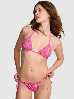Victoria's Secret - Women Pink Polyamide Bikini Bottom