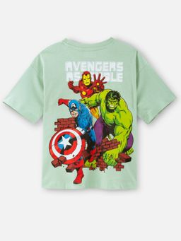Napchief - Green Unisex Avengers Assemble T-Shirt