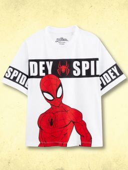 Napchief - White Unisex Spidey Iconic T-Shirt