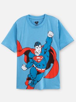 Napchief - Blue Unisex Superman Superhero's T-Shirt