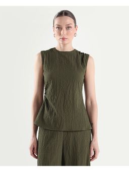 RAREISM - Olive Regular Fit Top