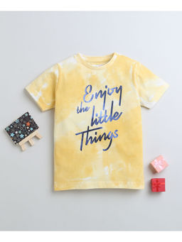 Bumzee - Yellow Boys Half Sleeves T-Shirt