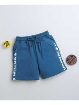 Bumzee - Teal Blue Boys Shorts