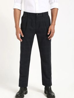 Tommy Hilfiger - Relaxed Fit Checks Mid Rise Trouser