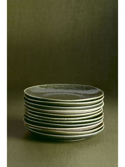 H&M - Multi-Color 4-Pack Stoneware Medium Plates