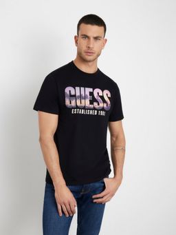 Guess - Men Graphic Print Short Sleeves T-Shirt