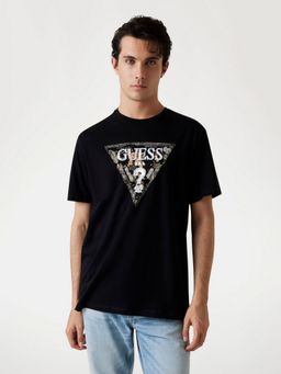Guess - Men Graphic Print Short Sleeves T-Shirt