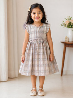 Nottie Planet - Pure Cotton Knit Off White Dress