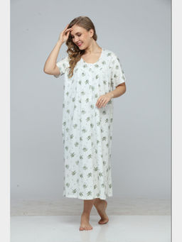 Velure - Blooming Beauty Print Cotton Short Nighty