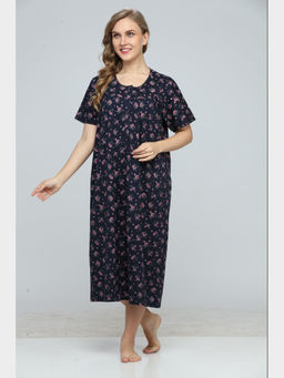 Velure - Floral Fusion Print Short Nighty