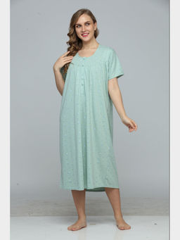 Velure - Floral Escape Cotton Short Nighty