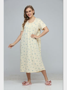 Velure - Flower Print Short Nighty