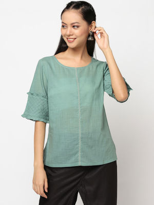 SLVS Pintuck Top